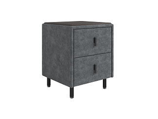 Тумба Орматек Sofix (Велюр/ЛДСП Gratta 4 Серый космос/Дуб Кантербери) 45x45