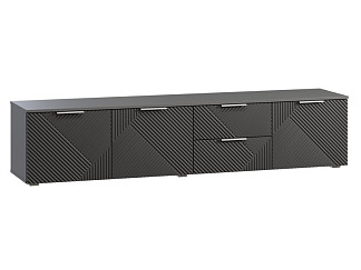 ТВ-тумба Шелтон 197x44 Графитовый