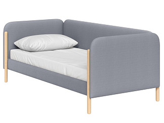 Кровать Кейси-2 Рогожка Серый