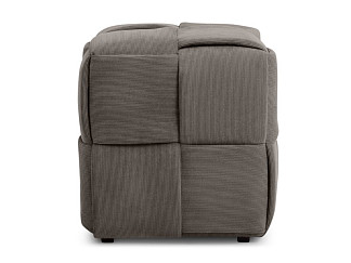 Пуф Клаум Вельвет Серый