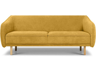 Диван прямой Коренс-3 Happy Yellow