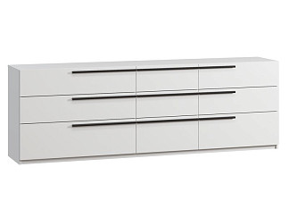 Комод Кимбол 210x70 Белый