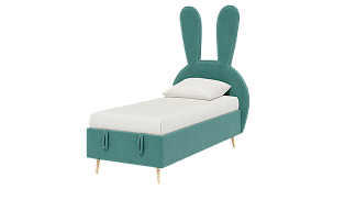 Кровать RABBIT Nordic Green