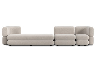 Диван модульный Brera-4 Bucle Beige