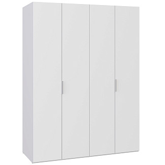 Шкаф четырехстворчатый Сохо белая Сохо белая