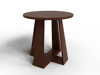 Журнальный стол Verda Majestic (Массив (дуб) Мокко) 60x60