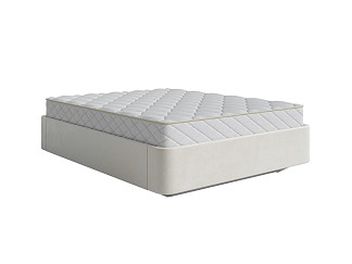 Кровать Fly Base с подъёмным механизмом (Велюр Лофти Лён) 200x220