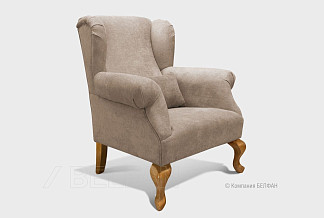 "Шоттэ" кресло; нераскл.; 12; дуб рустикаль с патиной Р-43; Symphony 04 (гр.2/МТХ)