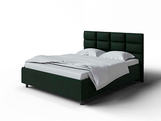 Кровать Como (Veda) 8 с ПМ + Матрас Dream Zone (Ткань: Микровелюр Laska 19 Папоротник) 180x190