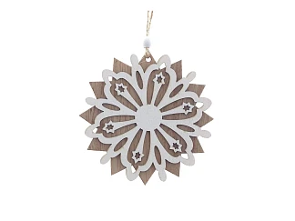 Елочное украшение Снежинка