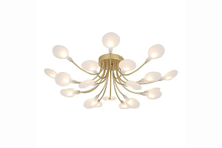 Потолочная люстра Skein (золото) D630*H210 20*G4LED*3W