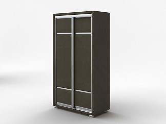 Шкаф Орматек Шкаф-купе 2х дв Orma Soft 2 (без зеркал) (Ткань: Микровелюр Laska 53 Можжевельник) 119x60