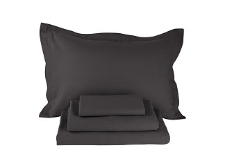 Комплект постельного белья Орматек Комплект Megapolis Touch Linen (Лен Euro graphite) 200x220
